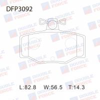 Тормозные колодки DOUBLE FORCE DFP3092 (диск.)