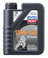 Моторное масло Liqui Moly Motorbike 4T Offroad 15W-50, 1л Моторное масло Liqui Moly Motorbike 4T Offroad 15W-50, 1л