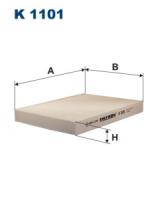 Салонный фильтр FILTRON K1101 (FIAT)