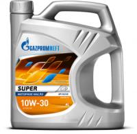 Моторное масло Gazpromneft Super 10W-30, 4л
